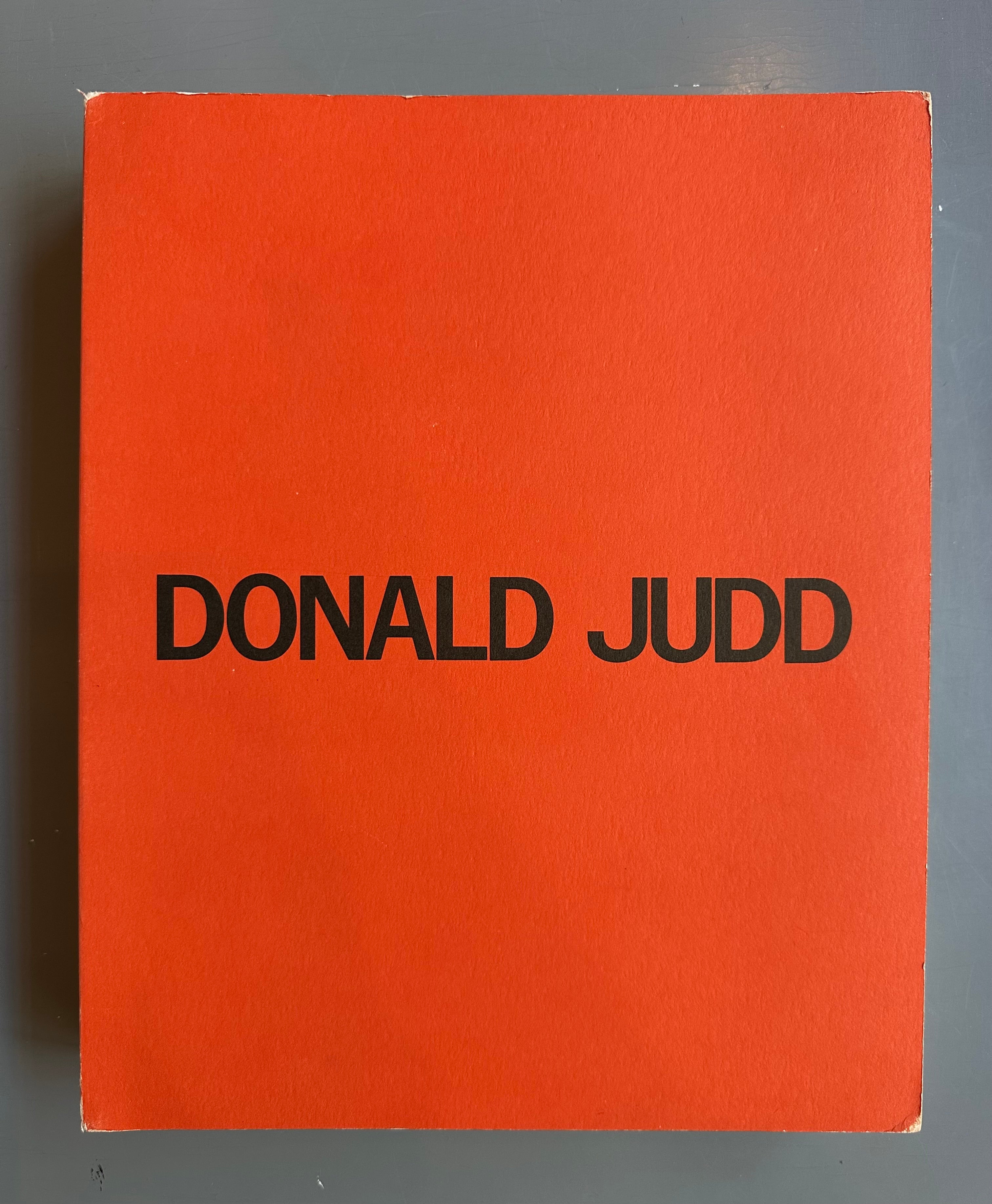 Unattributed, Donald Judd, The National Gallery of Canada, Ottawa 1975 (softcover) | Dia Art Foundation Shop