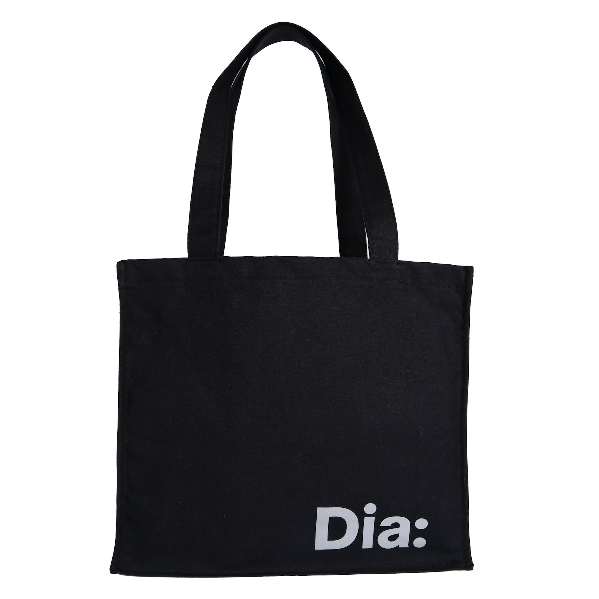 Dia Black Tote-embroidered Dia logo | Dia Art Foundation Shop